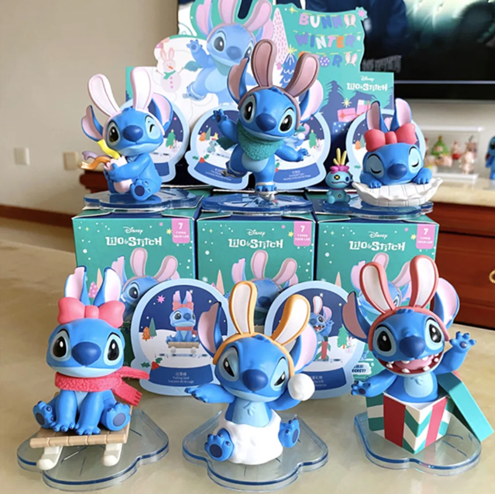 Коллекционные фигурки Disney "Lilo & Stitch Winter Story" Коллекционные фигурки Disney "Lilo & Stitch Winter Story"