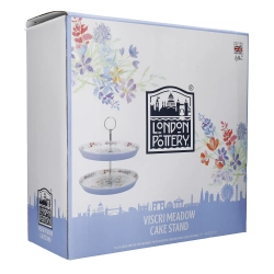 Kitchen Craft Поднос London Pottery 2 яруса 26 см луг EAN 5057982075279