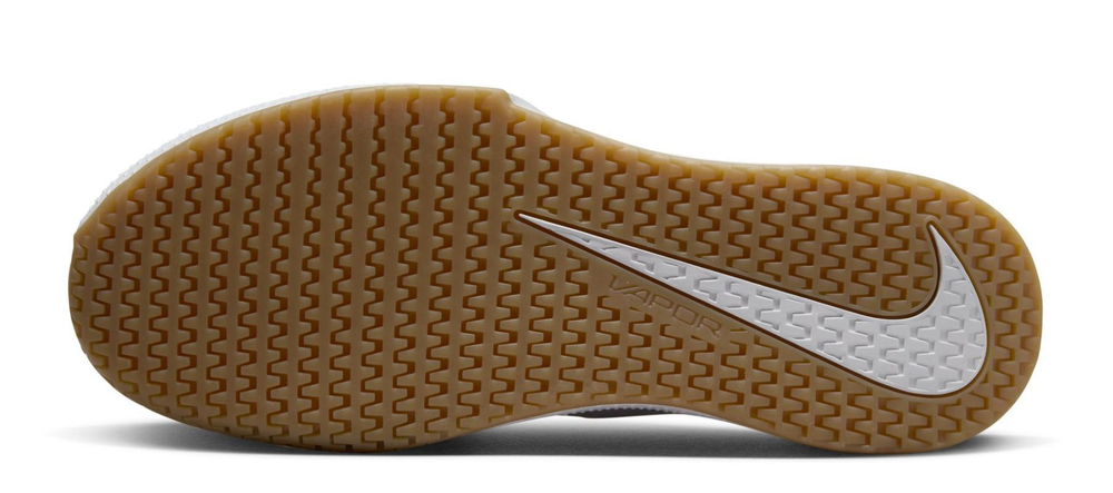 Женские Кроссовки теннисные Nike Court Vapor Lite 2 - white/lime blast/gum light brown/teal nebula