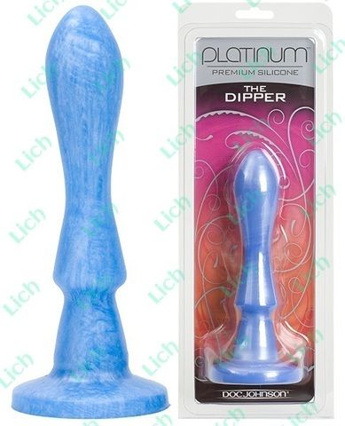 Пробка-насадка голубая PLATINUM SILICONE