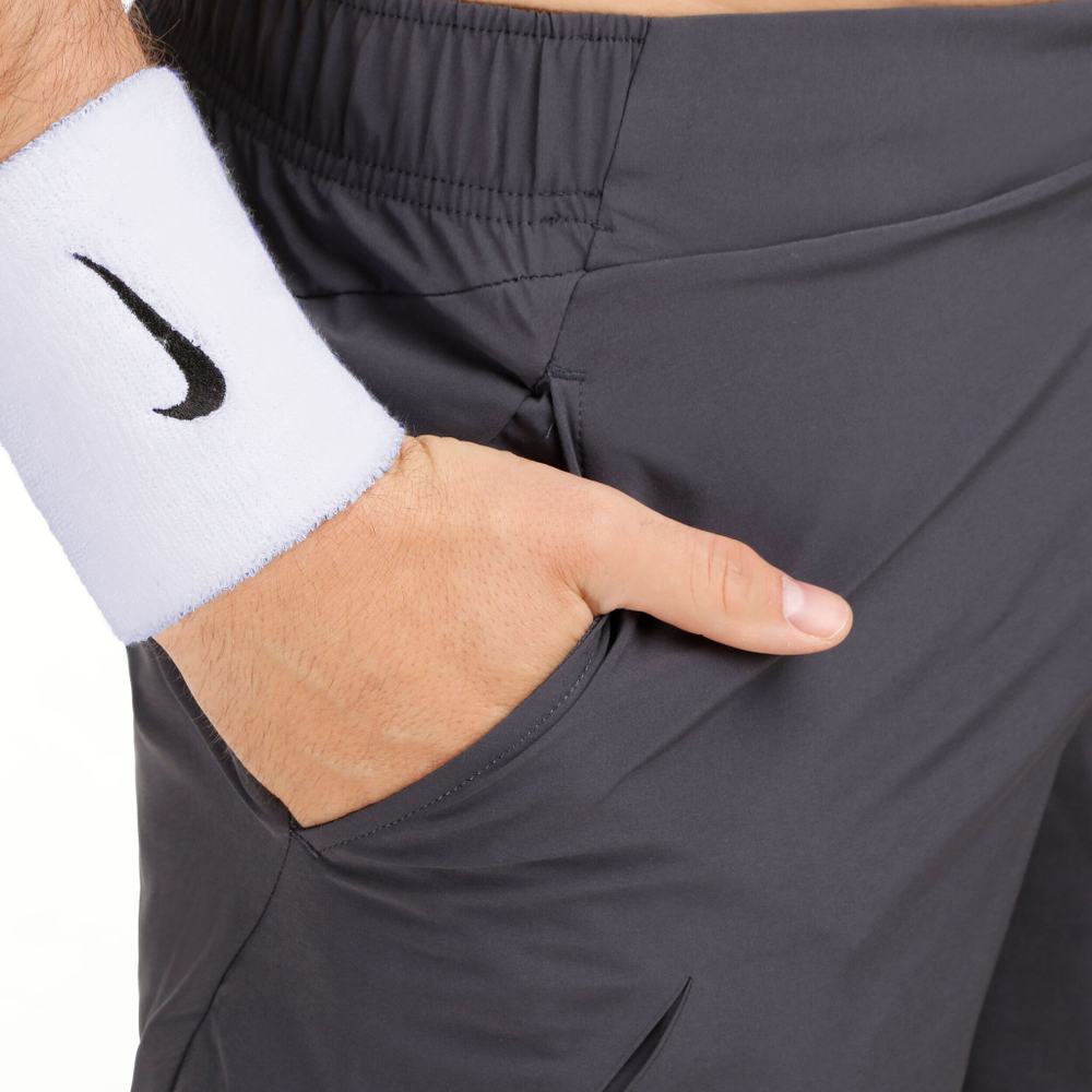 Мужские теннисные шорты Nike Dri-Fit Court Slam RG Shorts Men - Grey, Lilac