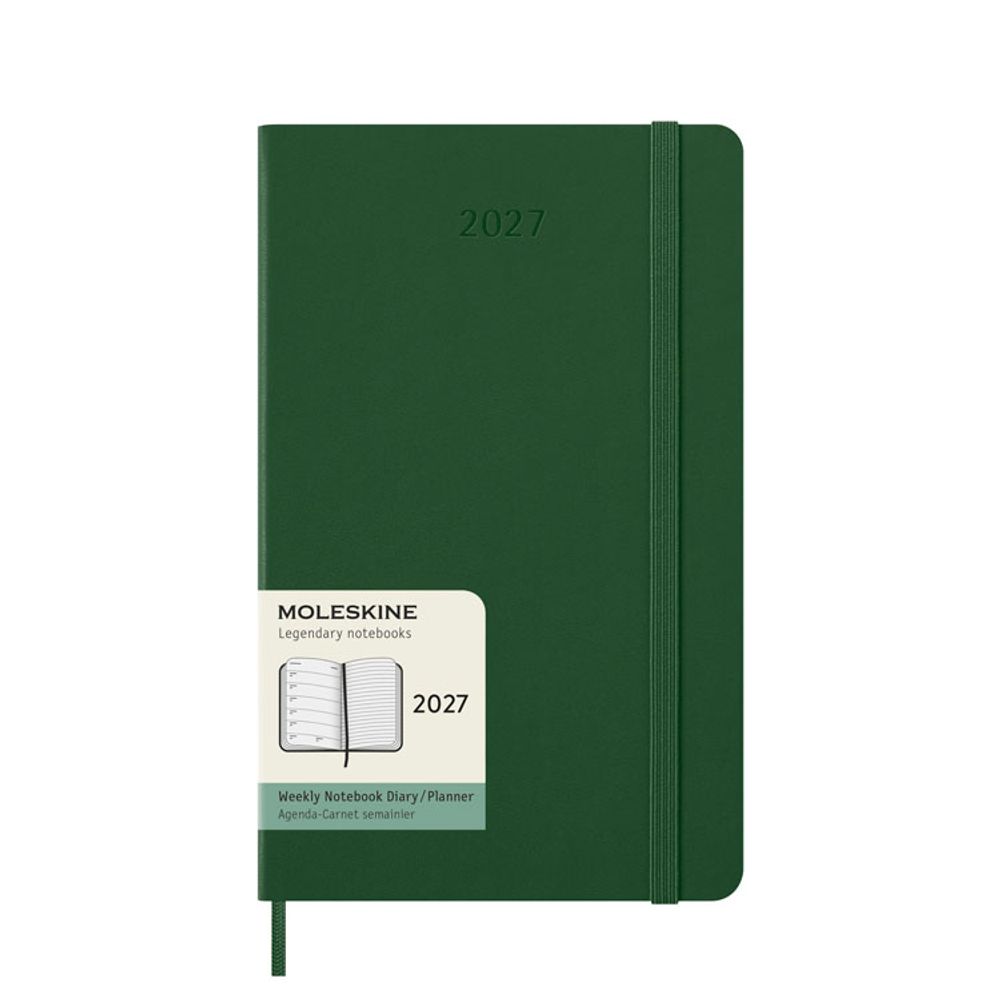 Еженедельник Moleskine 2027 WKNT Large (DHK1512WN3Y24)
