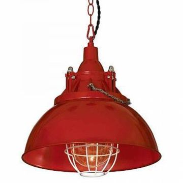 Подвесной светильник LSP-9895 красный Elmont Lussole LOFT