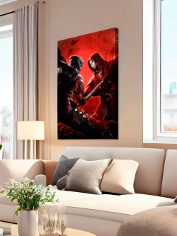 Интерьерная картина "Ninja Gaiden", 50х70см 1шт.