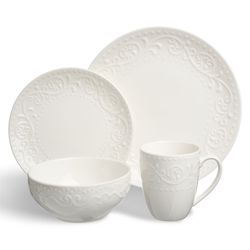 НАБОР ПОСУДЫ ОБЕДЕННЫЙ LEFARD "FLORAL" НА 4 ПЕР. 16 ПР. (КОР=2НАБ.)