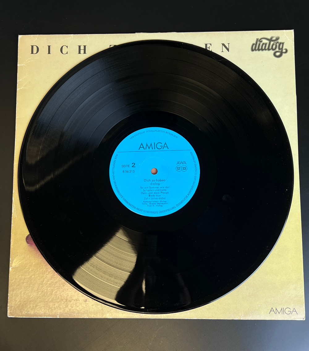LP Dialog - dich zu haben. Зарубежный рок. Виниловая пластинка 12 дюймов. Amiga