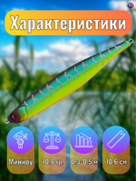 Воблер TsuYoki RODGER 106F 805