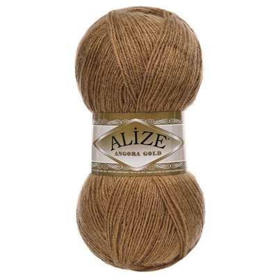 Пряжа Alize (Ализе) Angora Gold / уп.5 мот. по 100 г, 550 м, 466 тёмно-бежевый