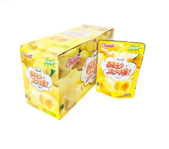 Жевательный мармелад CHIKKO со вкусом лимона, 22 г (Китай)