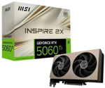 Видеокарта MSI GeForce RTX 5060 TI INSPIRE 2X OC (RTX 5060 TI 8G INSPIRE 2X OC)