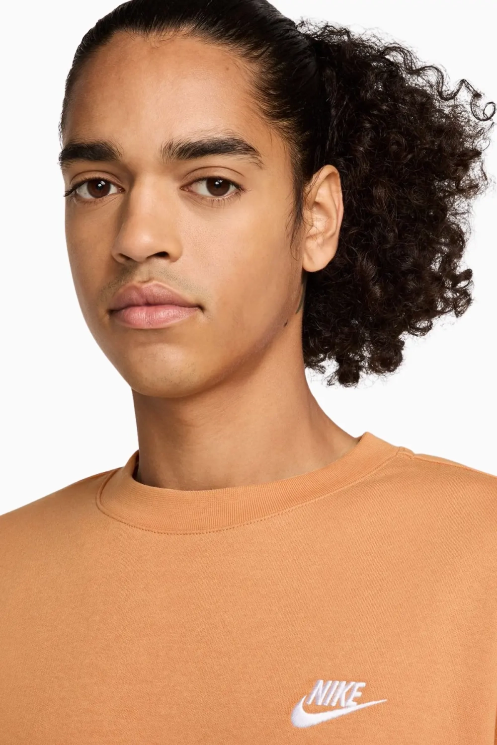 Кофта Nike Sportswear Club Crew - оранжевый