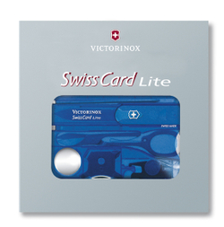 Швейцарская карточка Victorinox SwissCard Lite, красная
