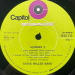 Steve Miller Band ‎– Number 5 (Скандинавия 1970г.)