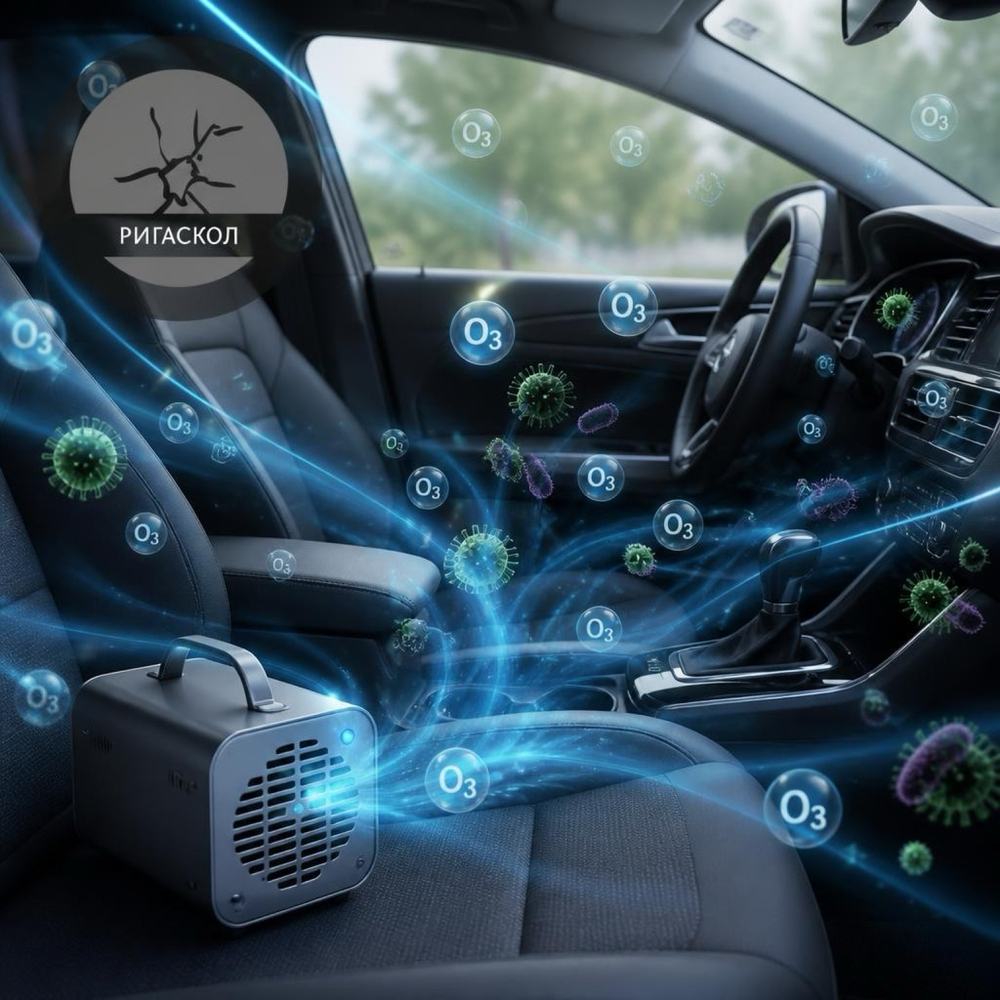 Озонирование салона автомобиля