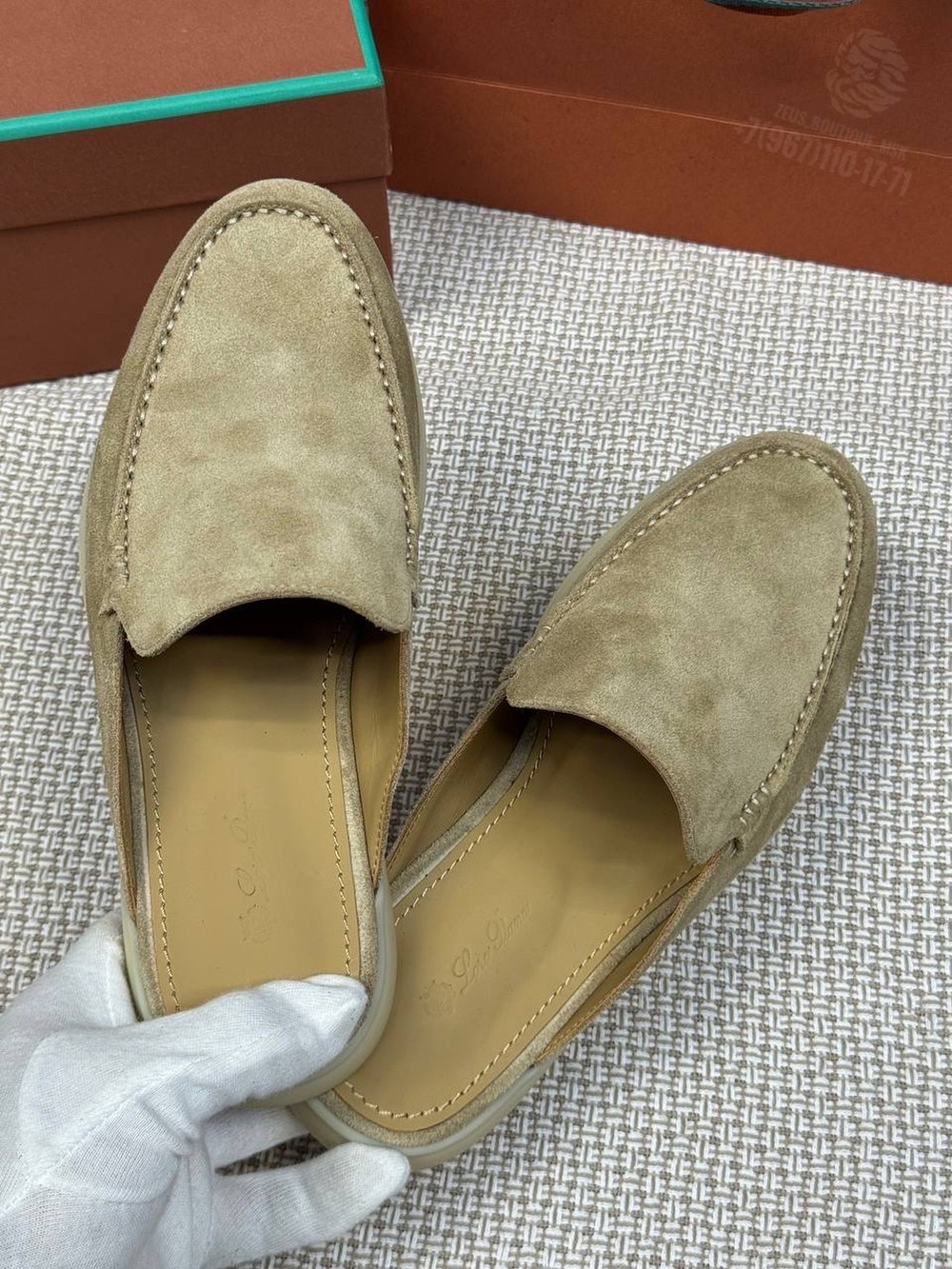 Мюли Loro Piana Babouche Walk