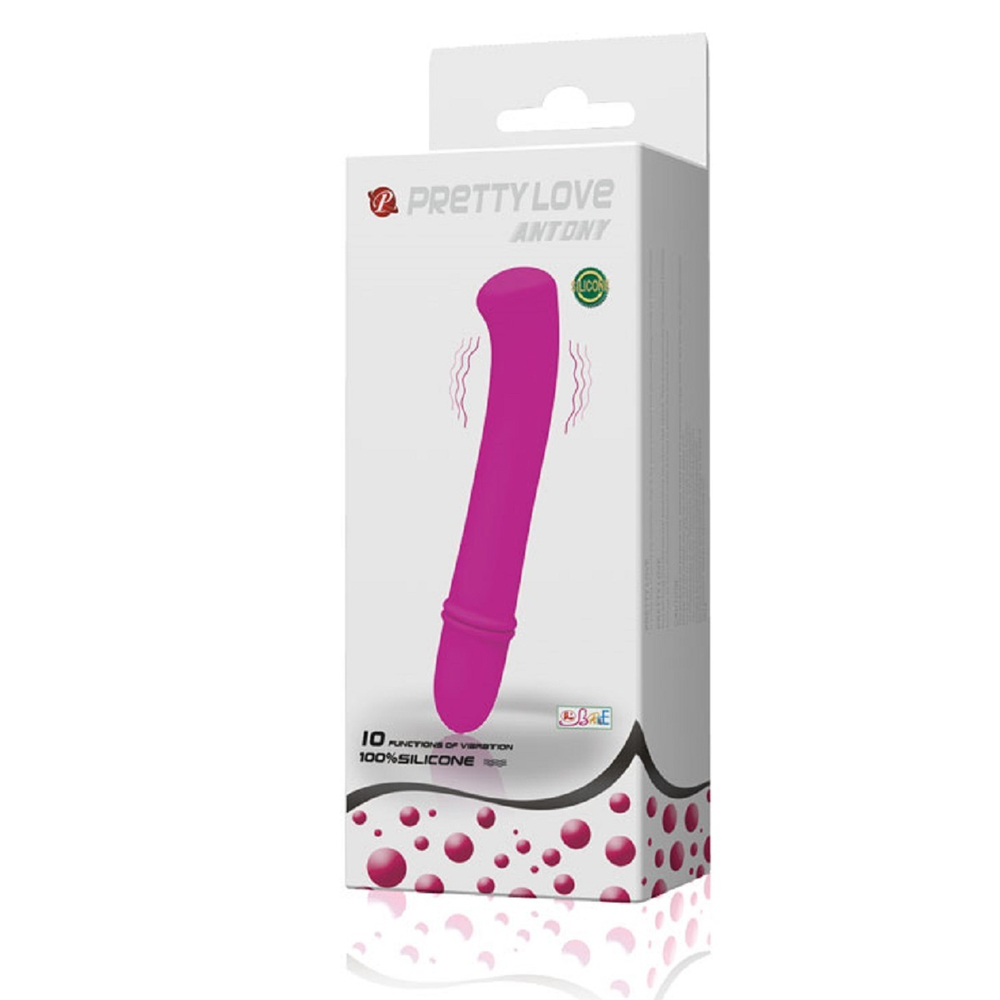 Вибромассажер мини Pretty Love Antony для зоны G 11,7 см