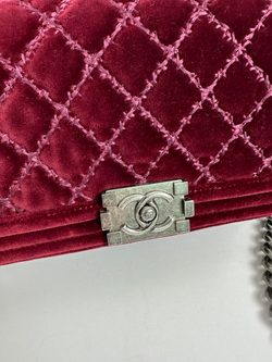 Сумка Chanel Boy Velvet