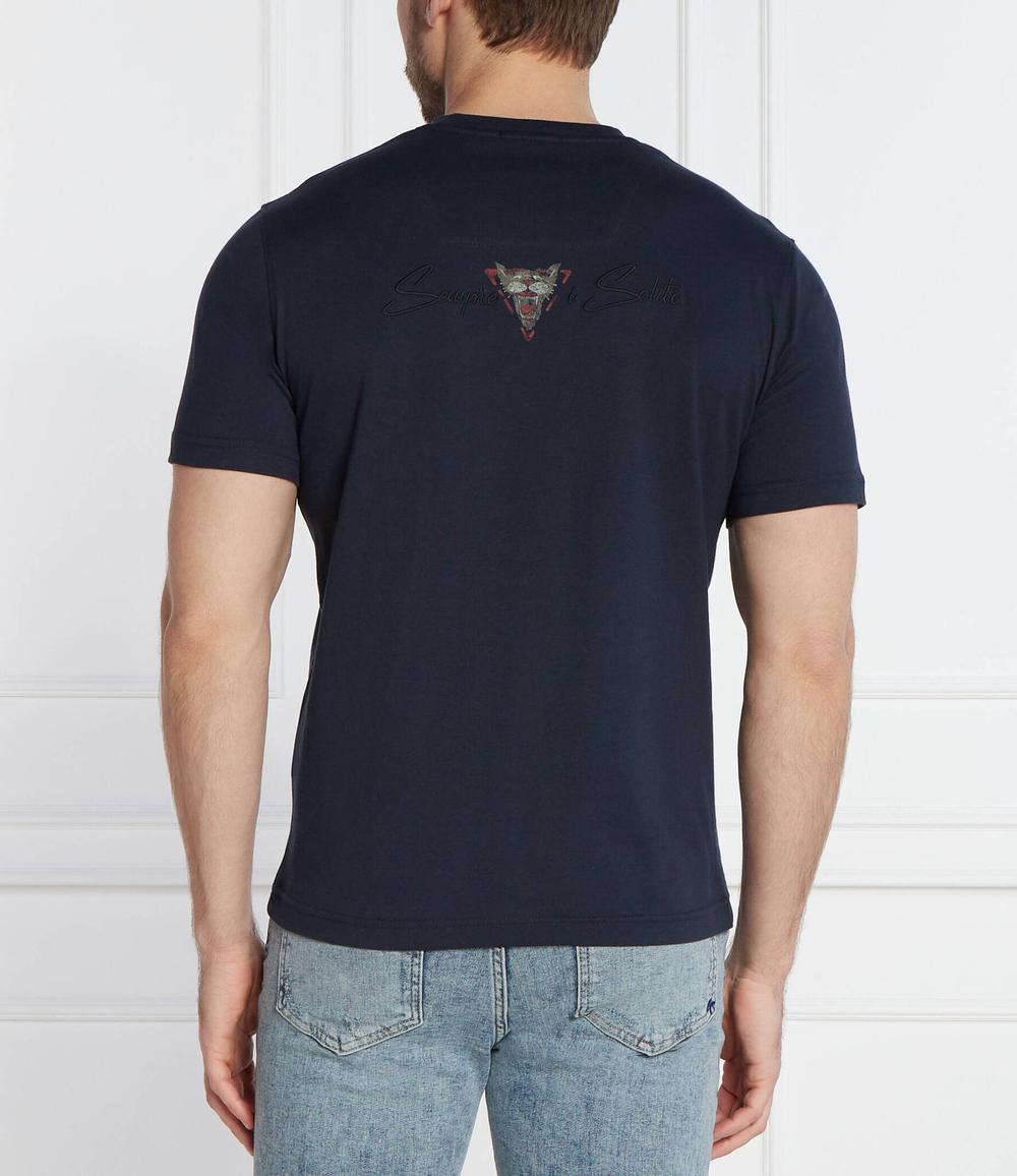 Футболка Aeronautica Militare - темно-синий(TS2213J641)