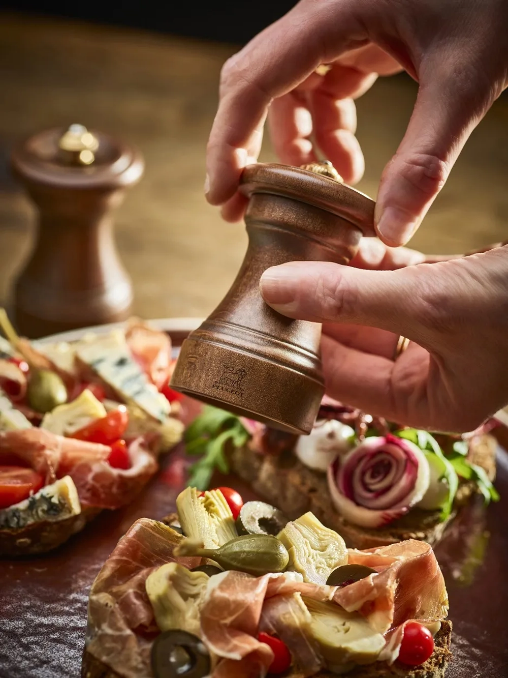Peugeot Антикварная мельница для перца Bistro 1874 12 см EAN 4006950044879