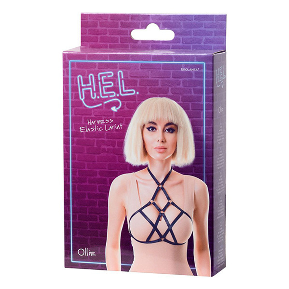 Черная портупея ToyFa H.E.L. Ollie 470517