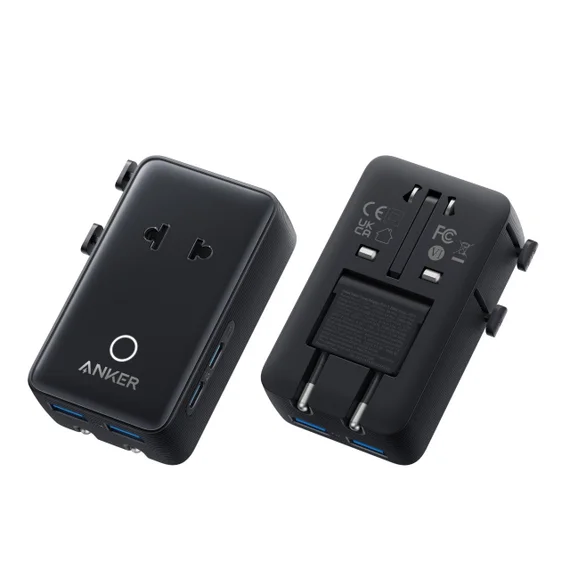 Сетевое зарядное устройство Anker Nano Travel 20W, 5 в 1 (A9215) черный (Black)