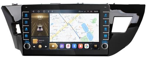 Магнитола для Toyota Corolla 2013-2016 - Kuberg OL-1603 (кнопки и крутилки), Android 12, Быстрая, CarPlay, 4G SIM-слот