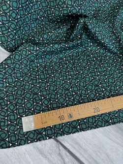 Поплин Зеленый, MaxMara, Италия