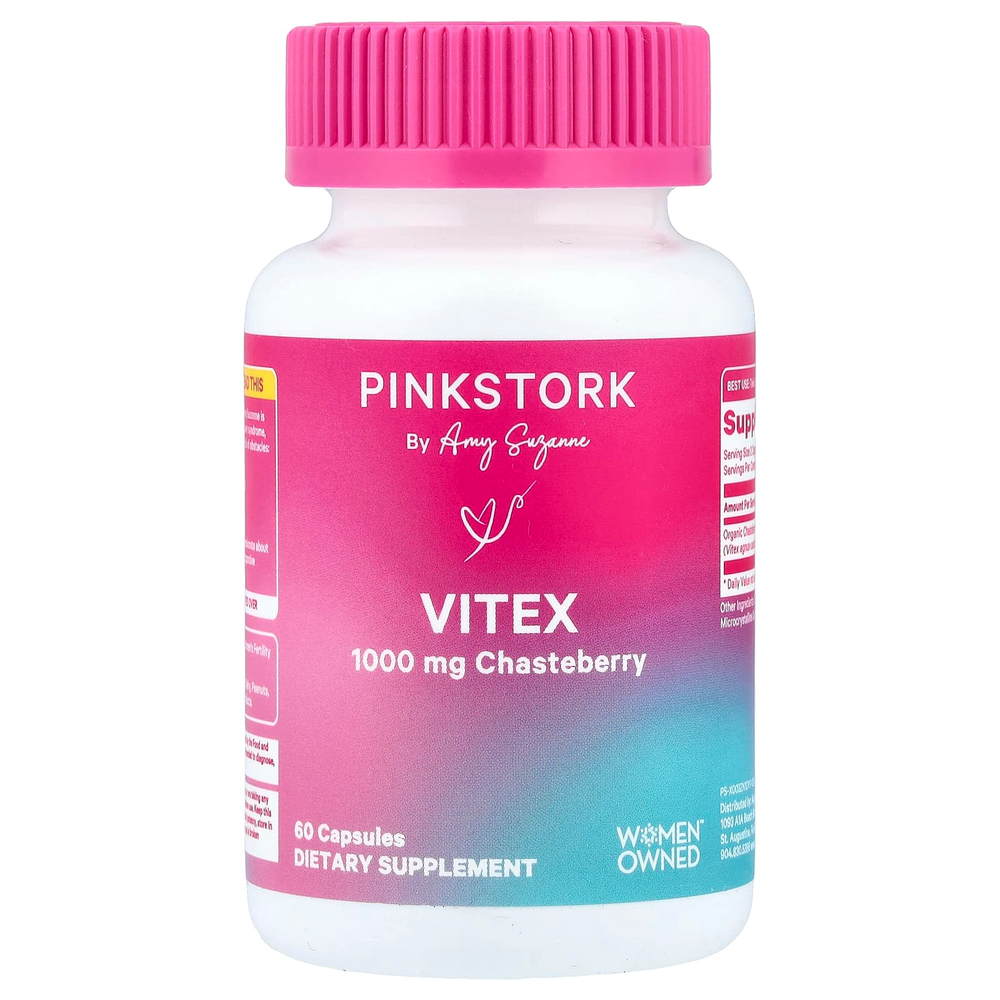 Pink Stork, витекс, 60 капсул (500 мг в 1 капсуле)