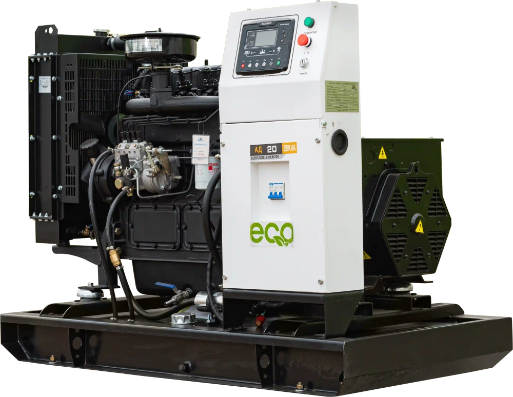 Дизельный генератор EcoPower АД20-T400eco 20 кВт, Ricardo