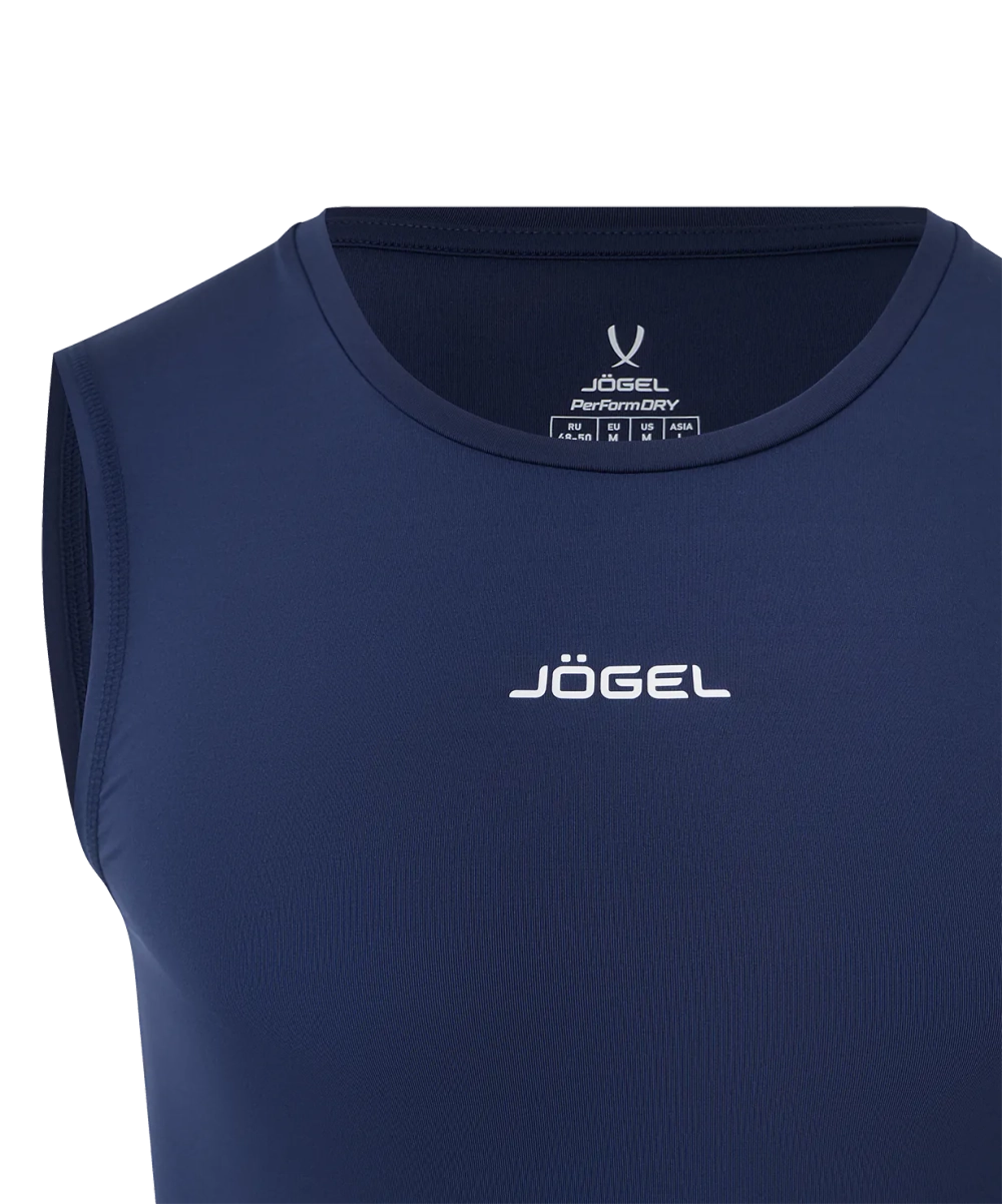 Майка компрессионная CAMP PerFormDRY Baselayer SL Tee, темно-синий