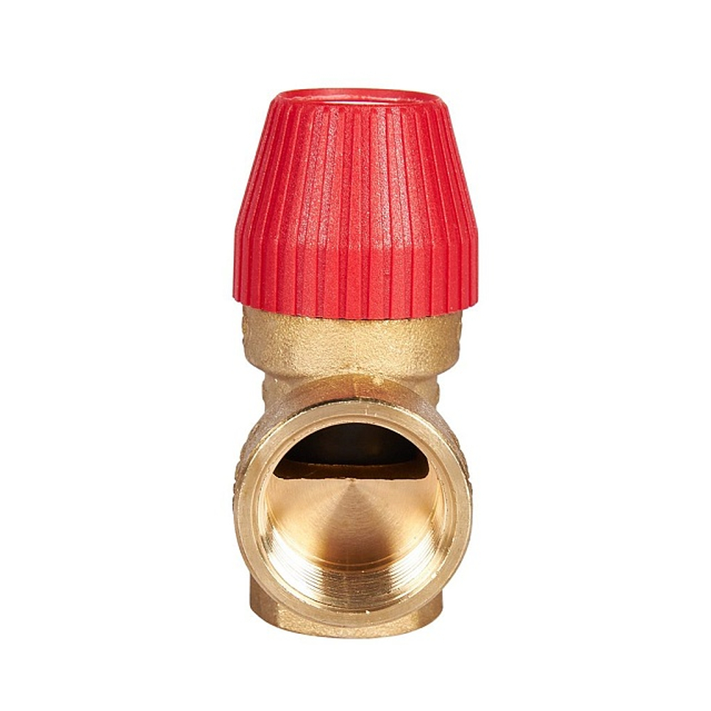 Клапан предохранительный STOUT - 1/2", сброс 3/4" (ВР/ВР, Рн 2.5 бар)