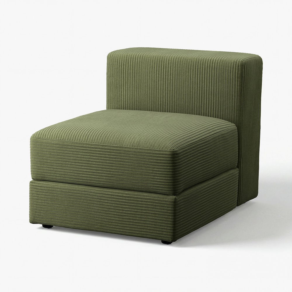 IKEA JÄTTEBO  (ИКЕА ЙЭТТЕБО)  -  Чехол на модуль с ящиком для хранения - Самсала тёмный жёлто-зелёный