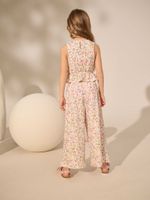 Топ и брюки в комплекте для девочки Next AT2-459, Кремовый