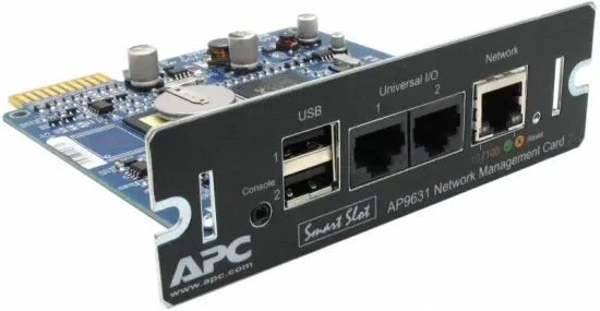 Модуль управления APC by Schneider Electric AP9631 UPS Network Management Card 2 with Environmental Monitoring