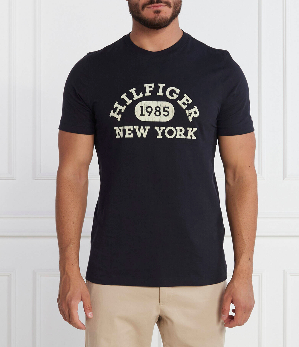 Футболка MONOTYPE COLLEGIATE TEE Tommy Hilfiger - темно-синий(MW0MW32593)