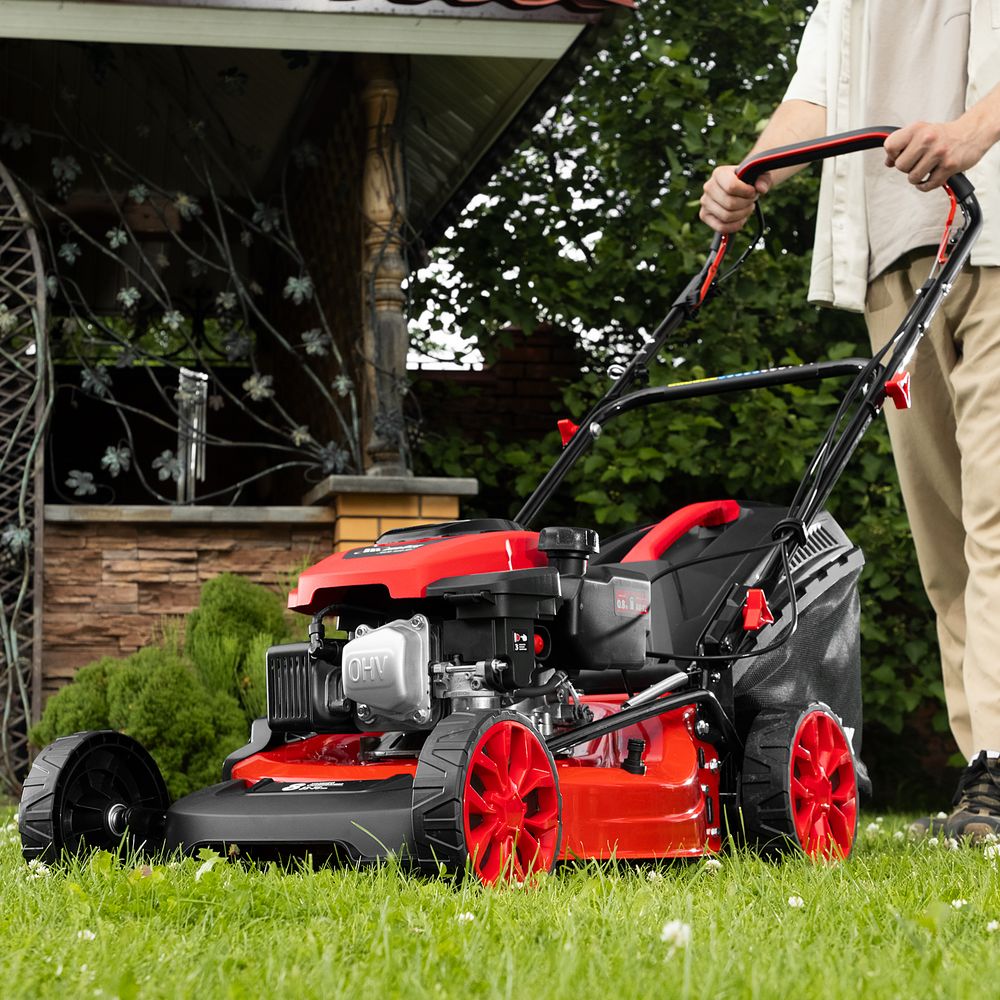 Газонокосилка бензиновая MTX GLM-460-SP, 150 см³, 46см, привод, 50л