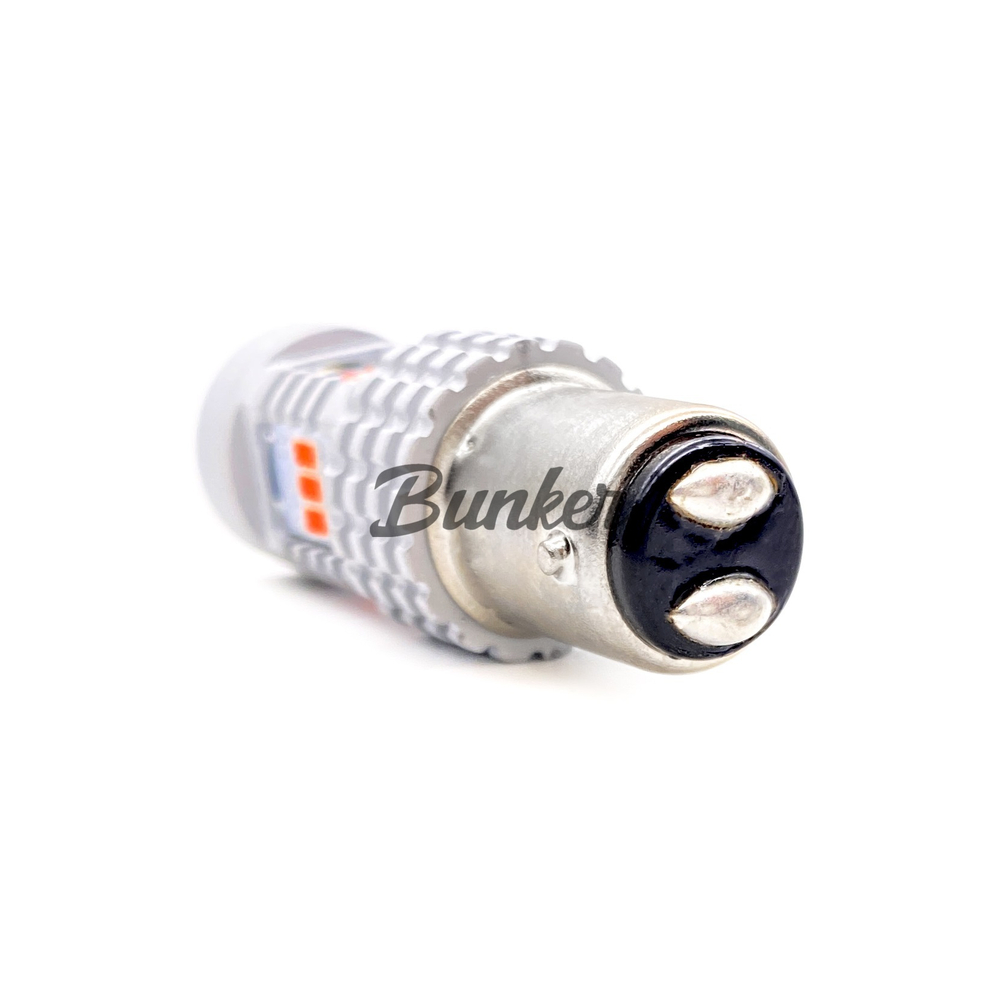 Светодиодная автомобильная LED лампа TaKiMi 1157-14SMD (P21/5W),Красный,Не полярная,12V