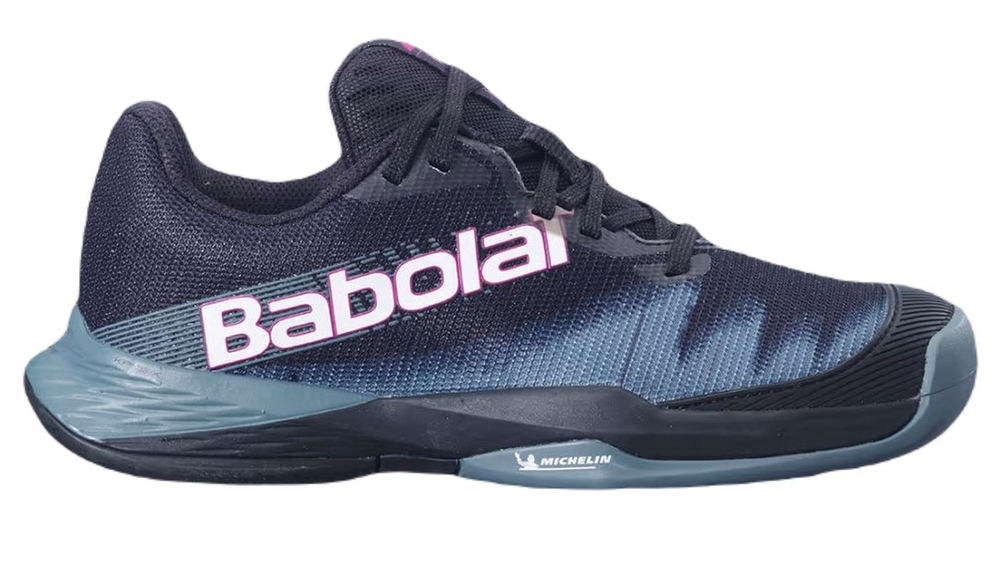 Детские  кросовки для Padel Babolat Jet Premura 2 JR - black/north atlantic