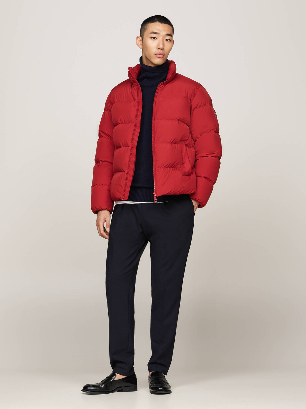 Пуховая куртка Tommy Hilfiger - красный(MW0MW36666)