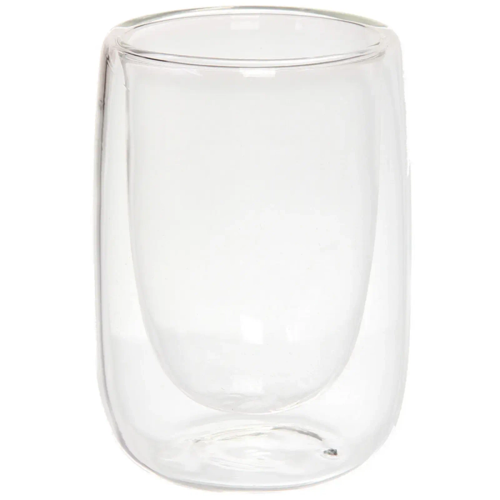 Стакан стеклянный с двойными стенками 350мл «ХАЙТЕК» LCWB5752