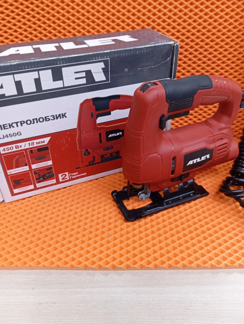 Электролобзик ATLET PSJ450G