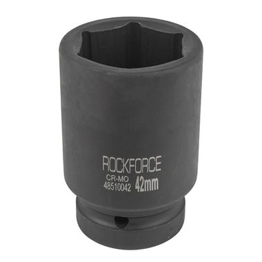 Головка ударная глубокая 42мм 1''6гр. RockForce##Rock FORCE RF-48510042