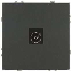 Розетка ЭРА Galaxy 15-3101-06 TV одиночная IP20 графит | Эра Galaxy
