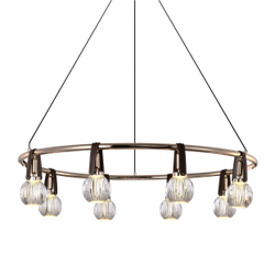 Люстра P0853-8C gold