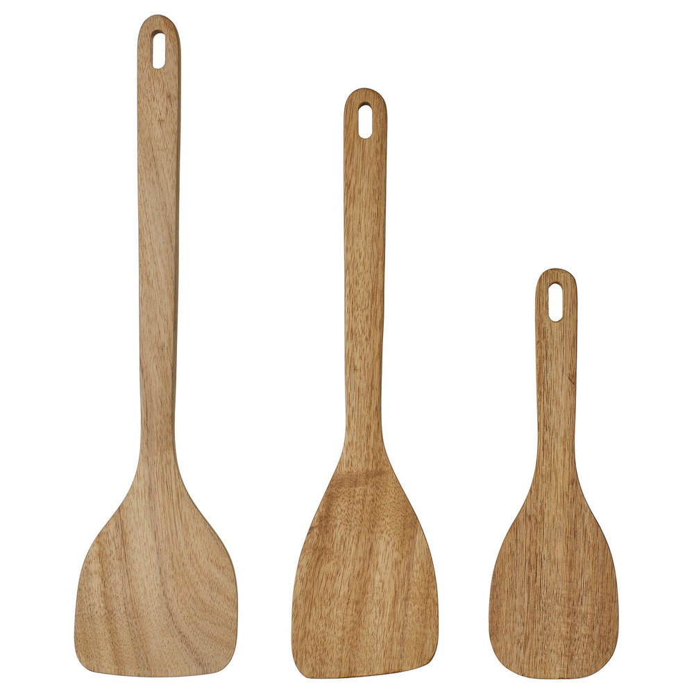 IKEA MAJFISK  (ИКЕА МАЙФИСК)  -  Кухонные приборы, 3 шт. - акация