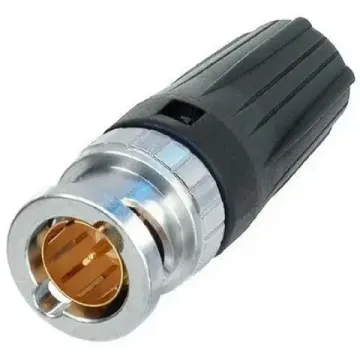 Neutrik NBNC75BJJ9 кабельный разъем BNC, подходит для кабелей: Canare V(3-5)-4CFB