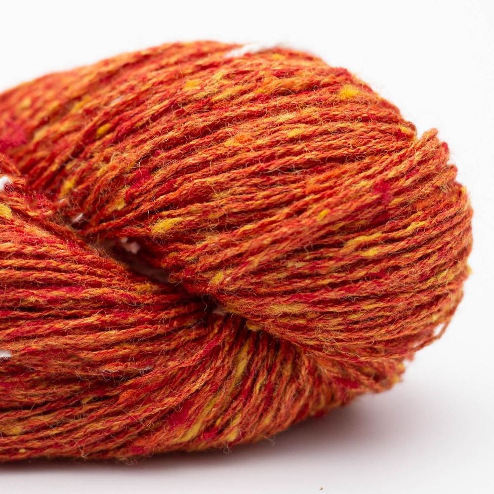 Пряжа BC Garn Tussah Tweed (004/Тыквенный)