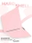 Чехол Gurdini для Macbook Air 13" New 2018 накладка пластик матовый Light Pink