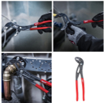 Клещи сантехнические 250 мм, 12 позиций установки ADJUSTABLE WATER PUMP PLIER MILWAUKEE 4932492459