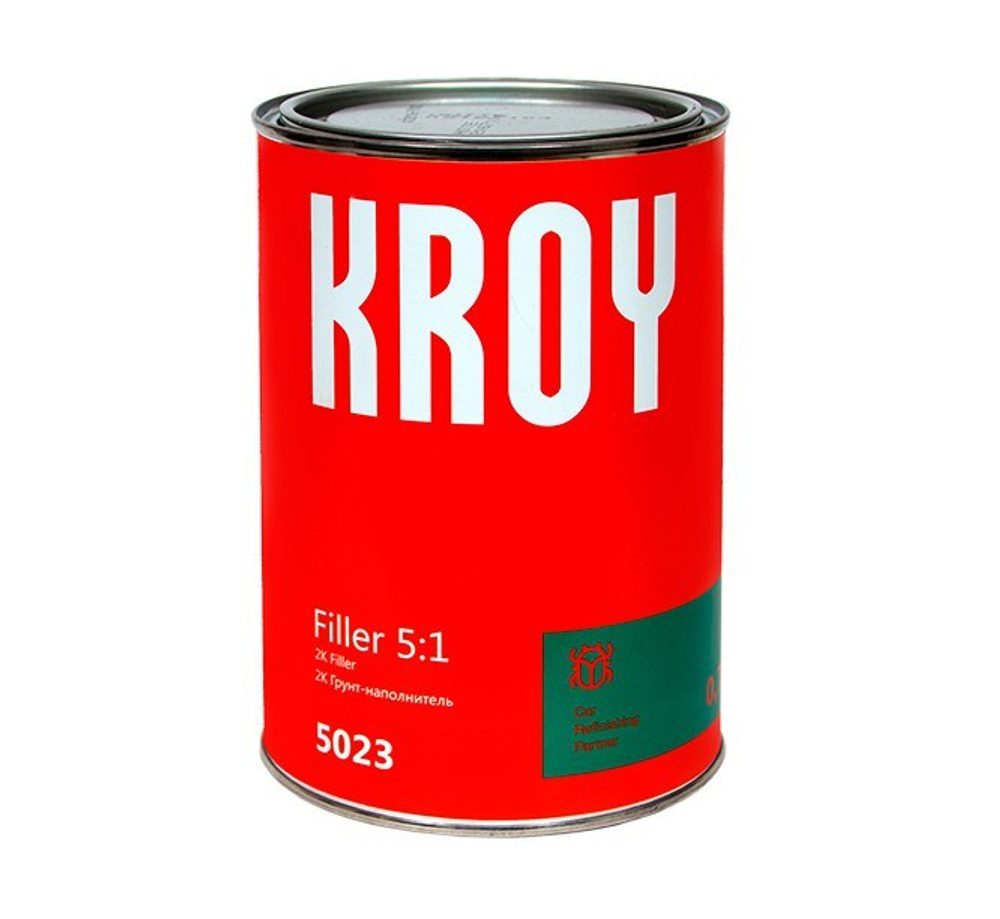 5023 KROY Filler 5:1 2К Грунт-наполн. белый 0.75 L + отверд. H512 0.15L